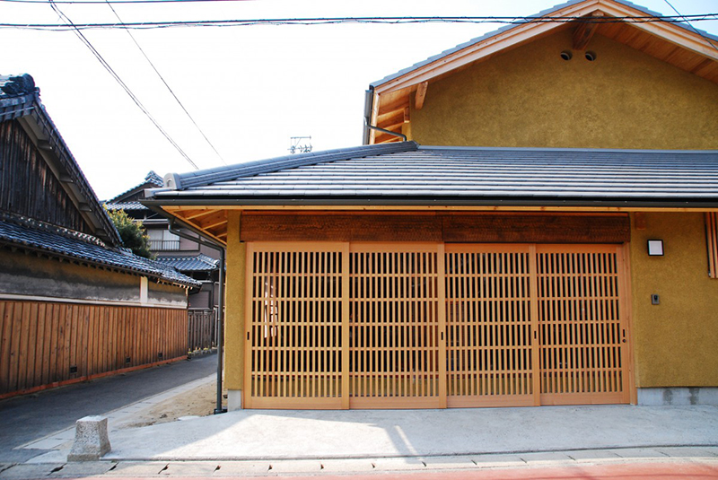 木組み・土壁の家