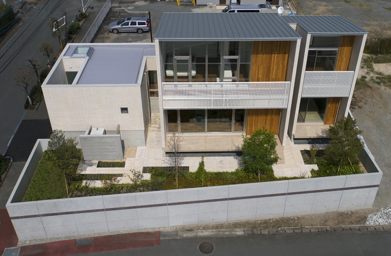 Garden House 2　空撮
