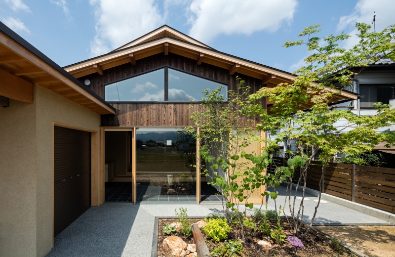 平屋のような佇まい