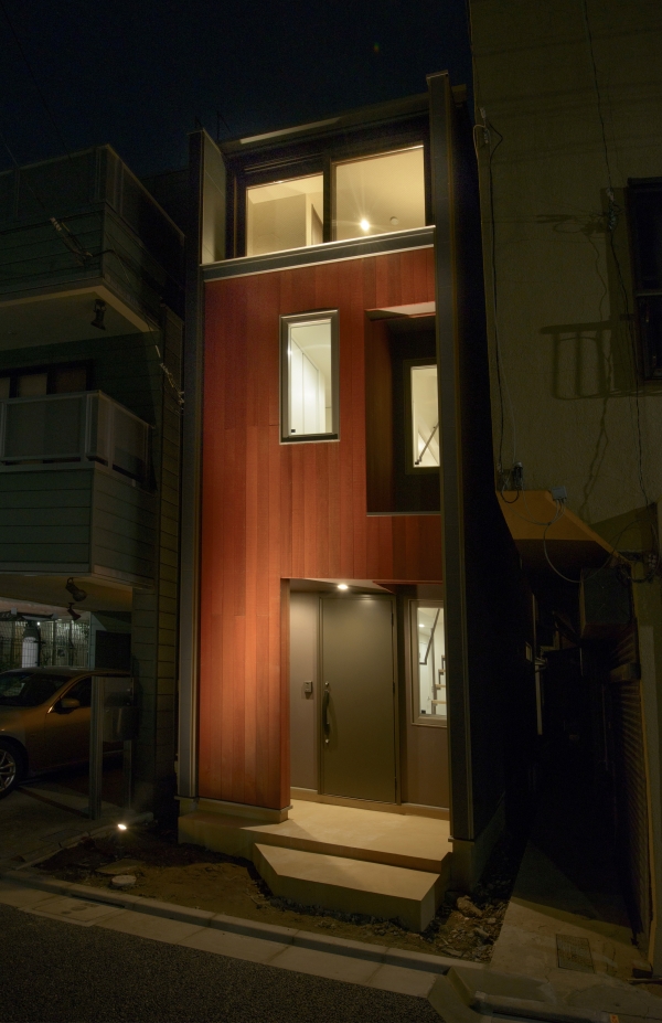 街のランドマークになる住宅