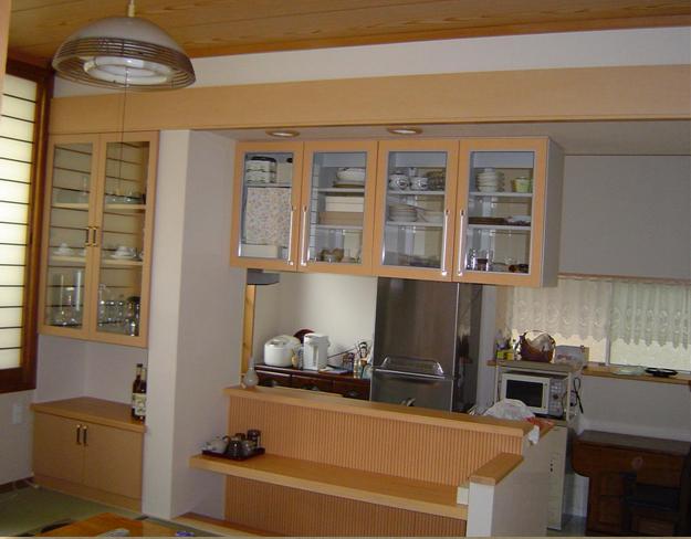 気分は板前さん♪小料理屋風カウンターキッチン