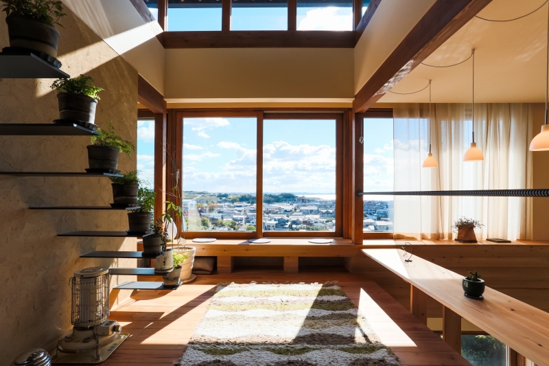 眺望を活かすsolaの家