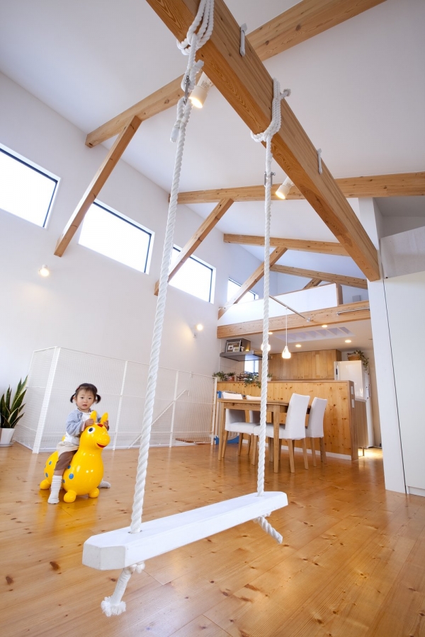 八千代の住宅　リビングダイニング