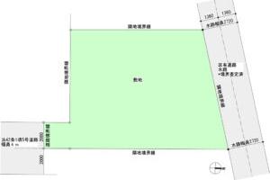 家づくりで大切なこと「道路に見えるのに道路でないことがあります」