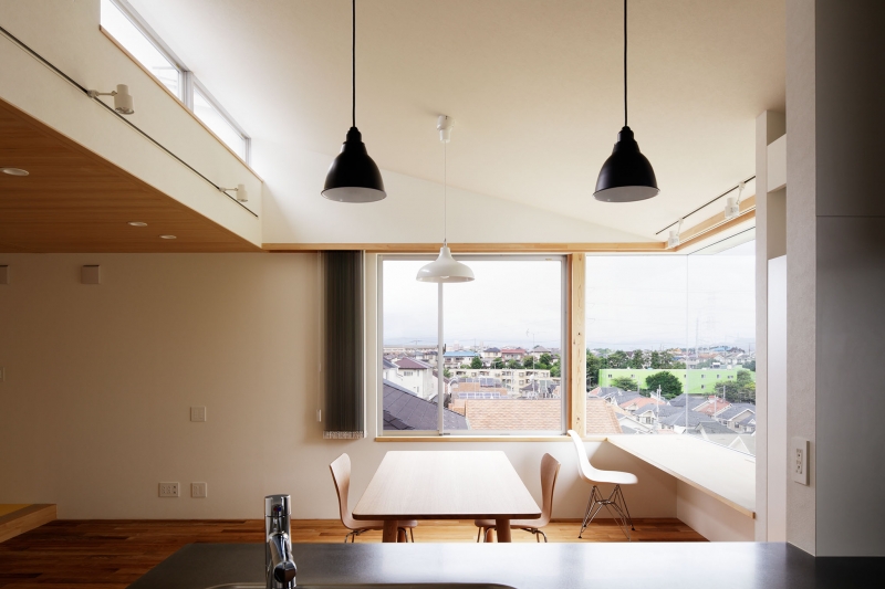 解放感は吹き抜けで・・・