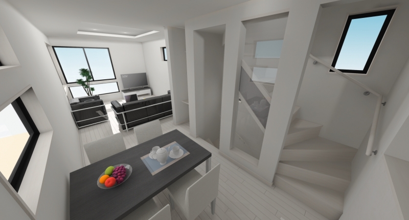 計画時作成の内観パース