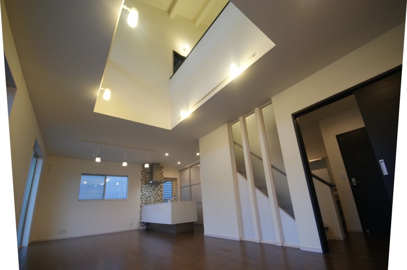 浜松市　大きな吹き抜けのある家