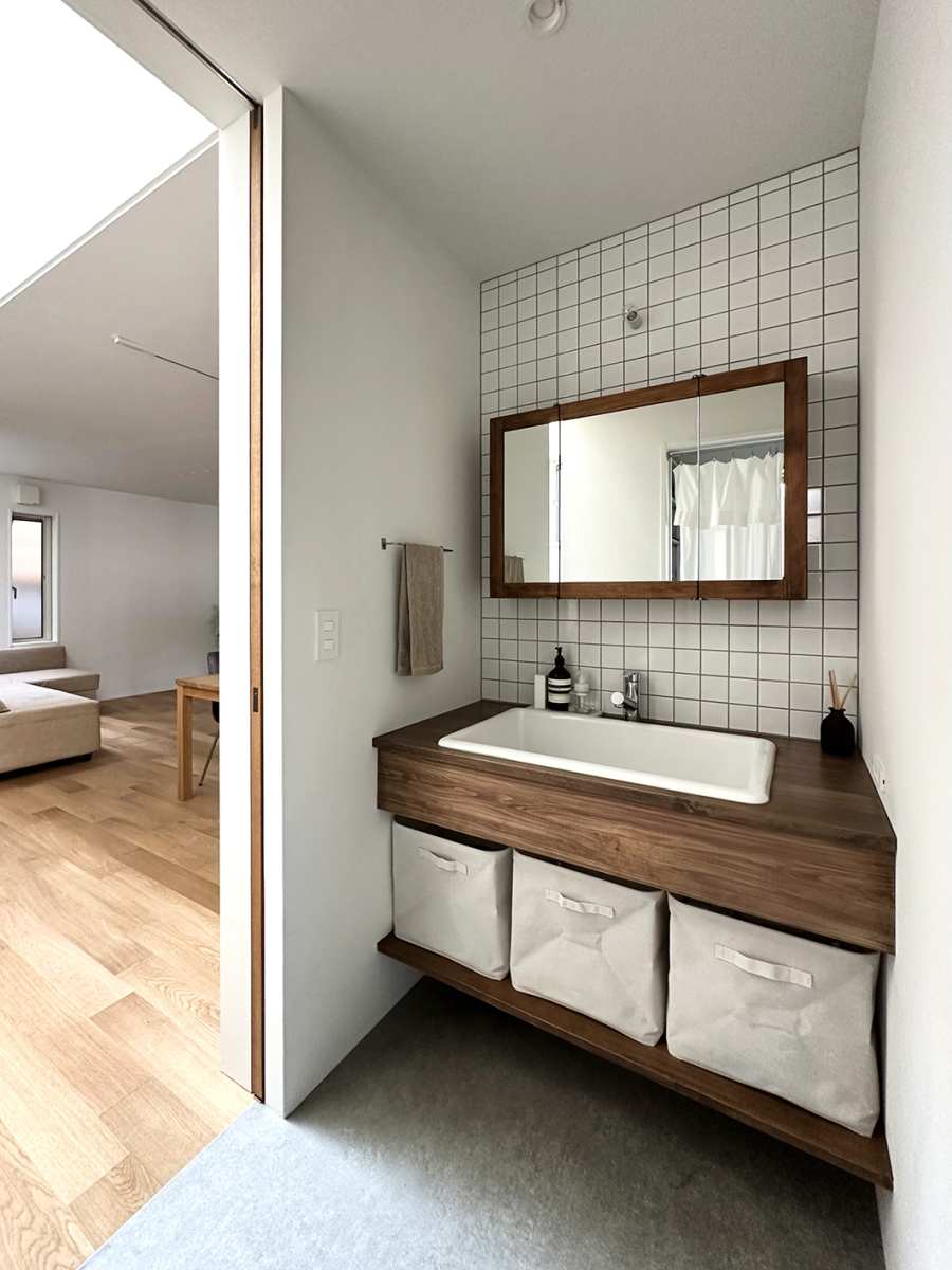 洗面カウンター