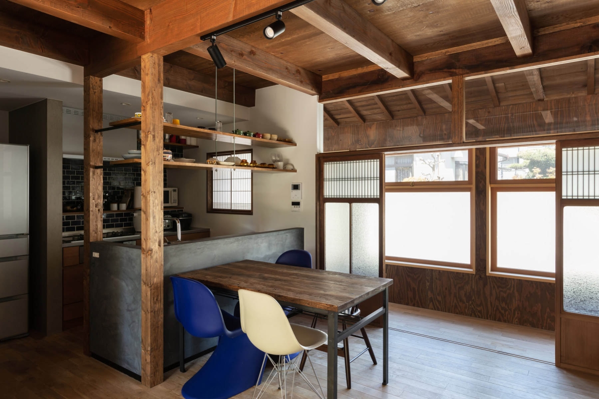 透き間の家｜キッチン・ダイニング