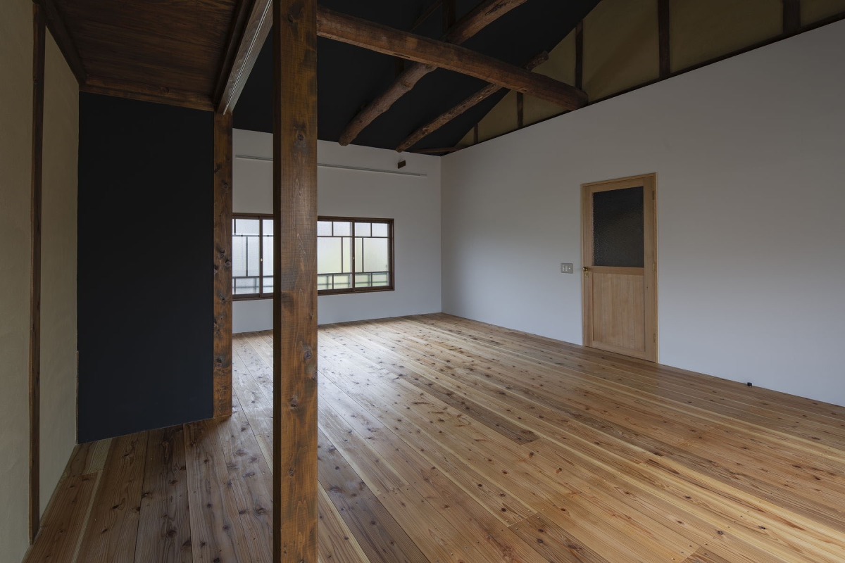 佐保路の家｜2階部屋全景