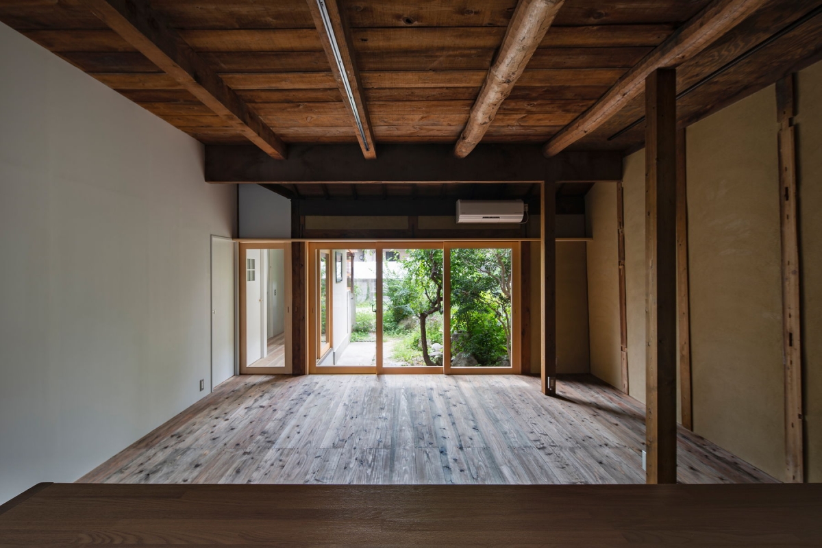 佐保路の家｜1階開口部