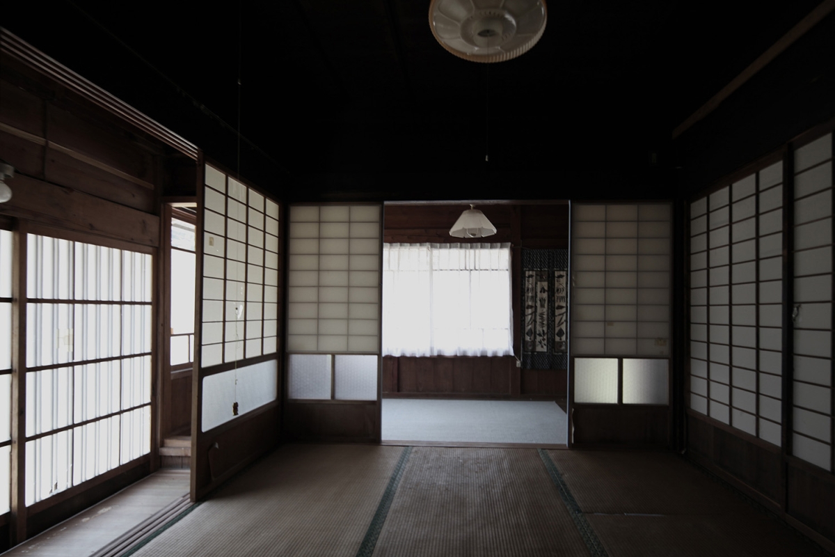 築１００年ほどのと思われる古民家リノベーション　改修前