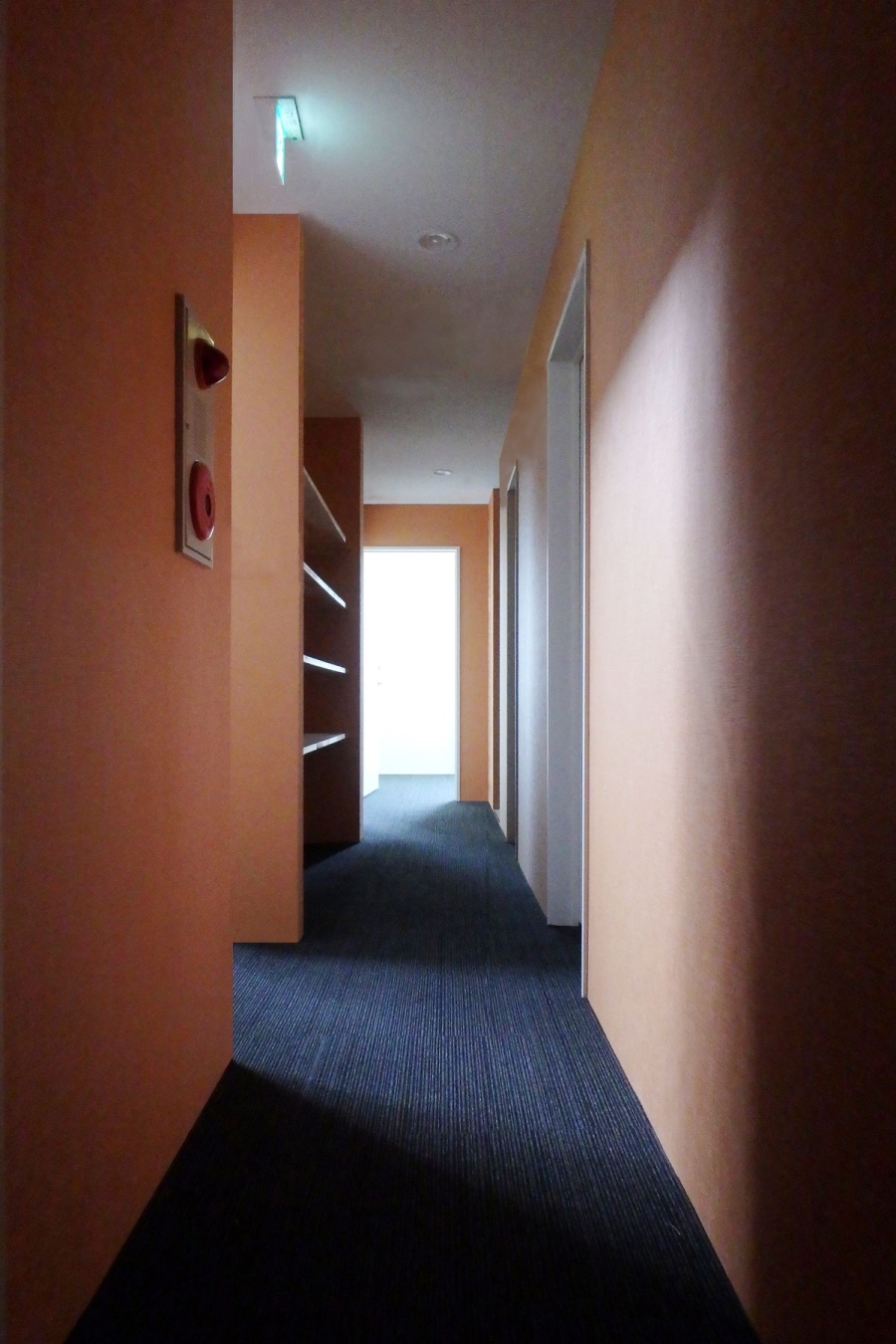 京終くるり｜2階廊下