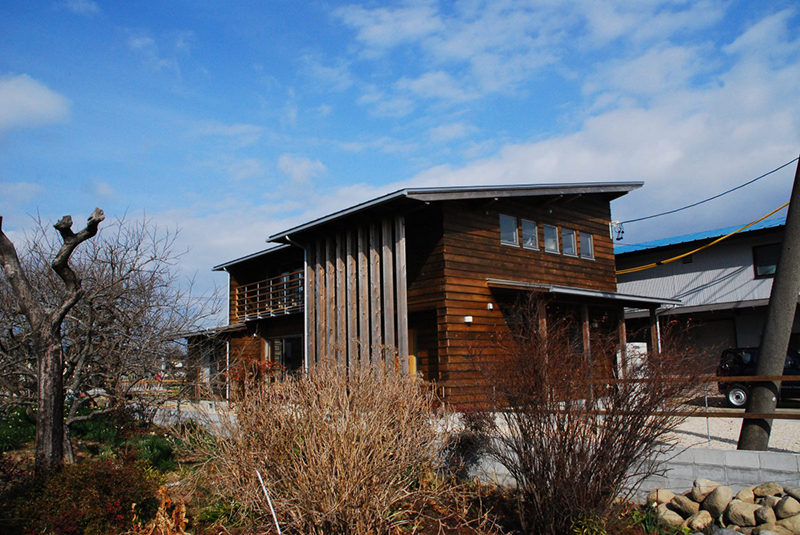 木組み・土壁の家