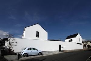 静岡・中庭のある二世帯住宅